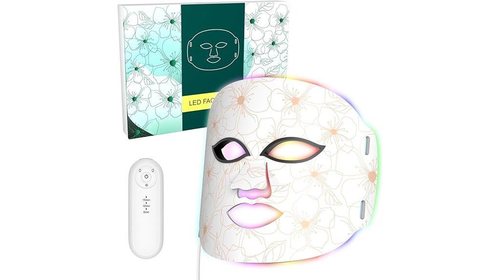 led face mask therapy