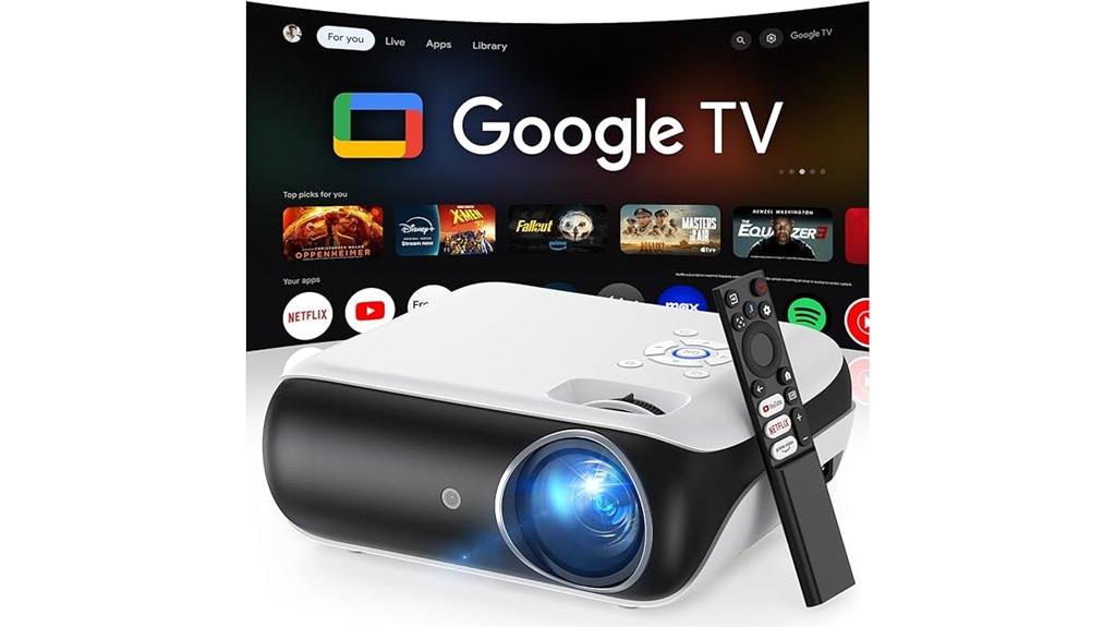 licensed google tv projector
