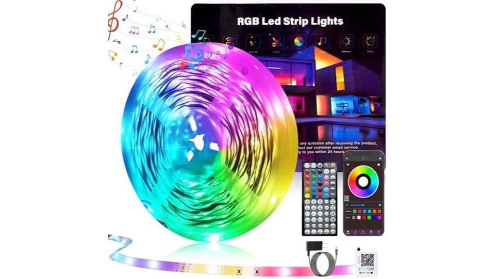 long rgb led light strip