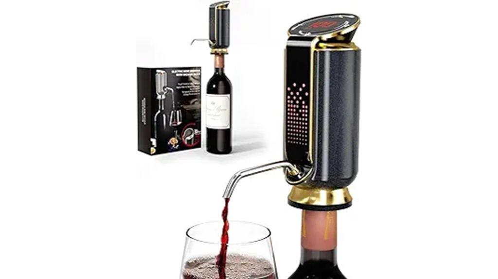 luxury wine pouring device