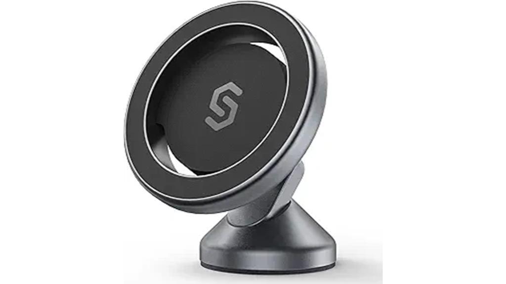 magnetic car mount rotation
