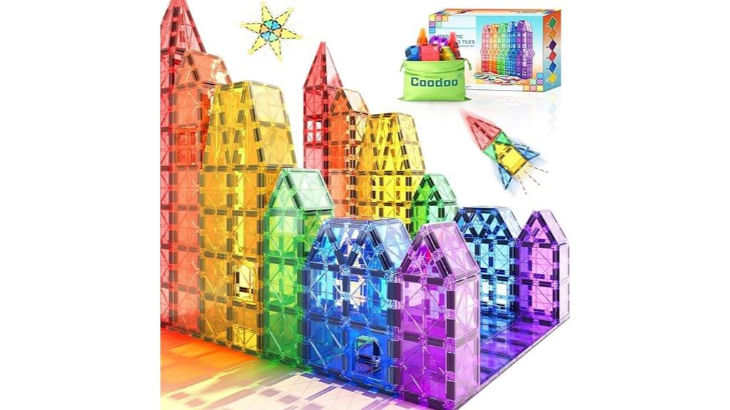 magnetic tile kids set