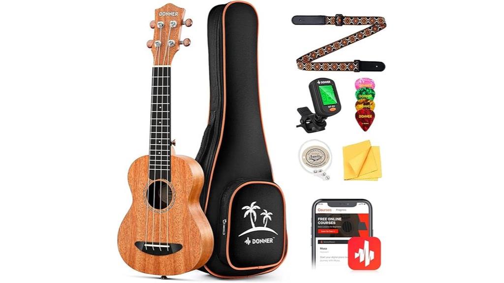 mahogany tenor ukulele kit