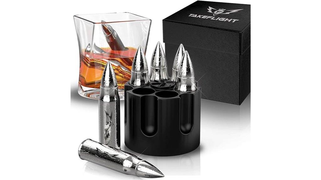 metal ice cube set