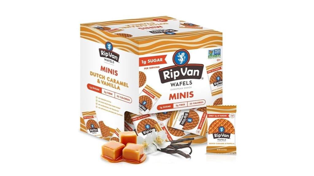 mini dutch caramel wafers