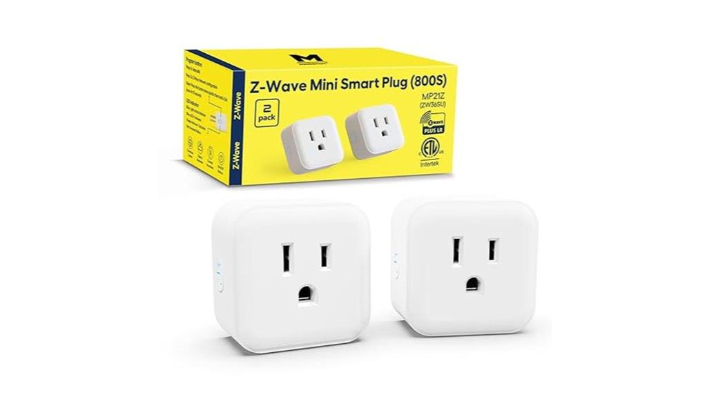 mini z wave outlet plug