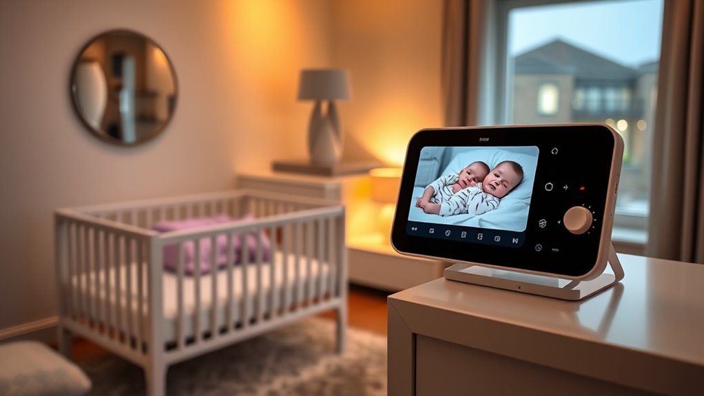 monitor features and security