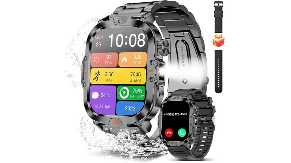 multisport waterproof smartwatch