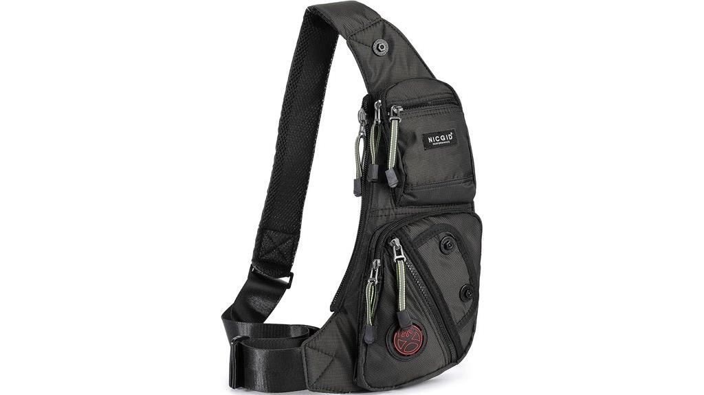 nicgid sling chest backpack