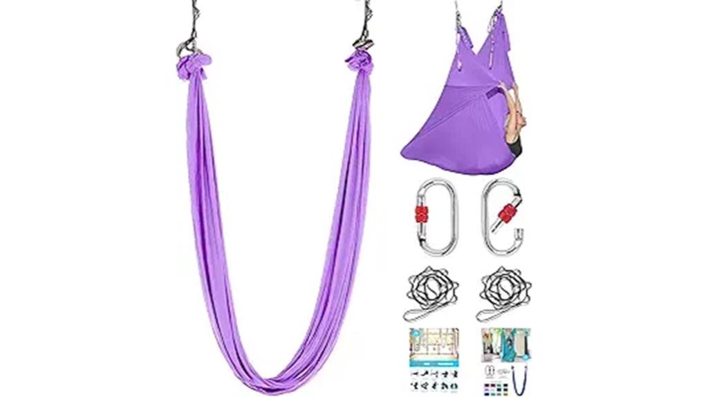 outdoor aerial silk hammock