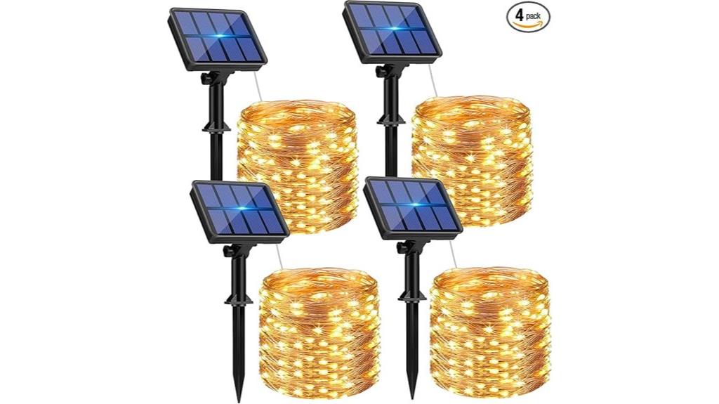 outdoor waterproof solar lights