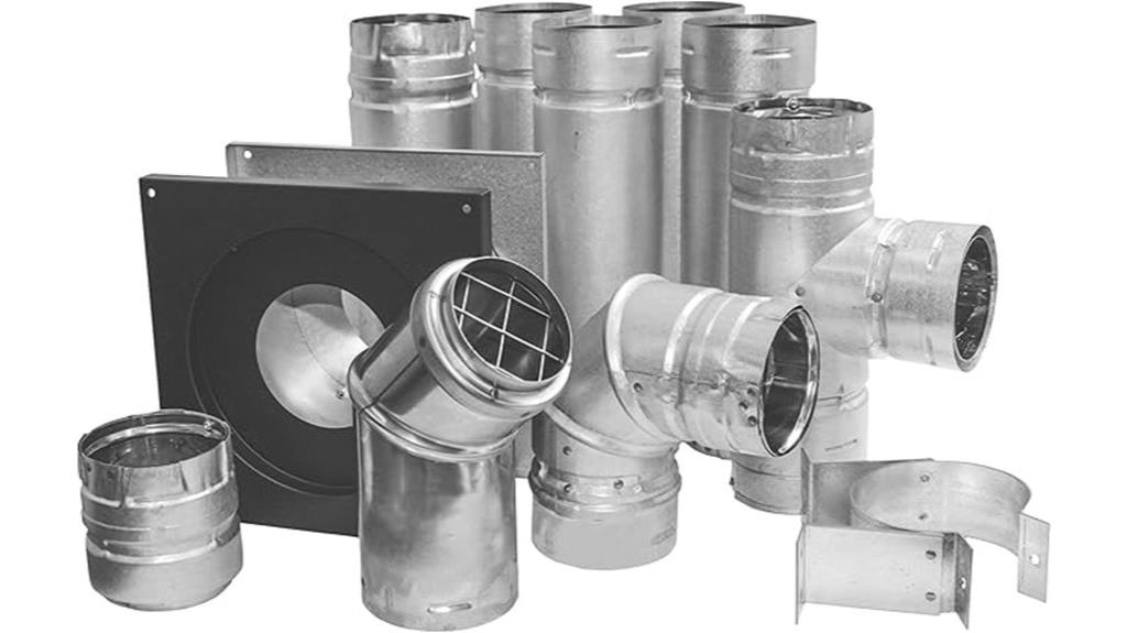 pellet stove vent kit