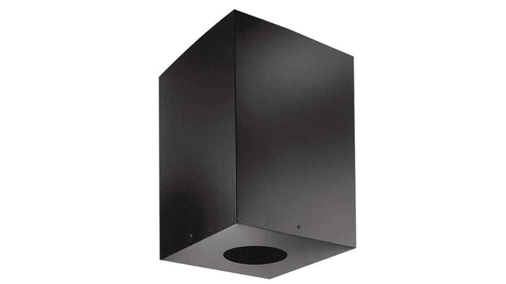 pelletvent cathedral ceiling box