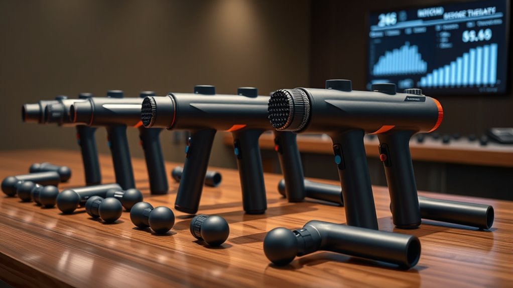 personalized massage gun features