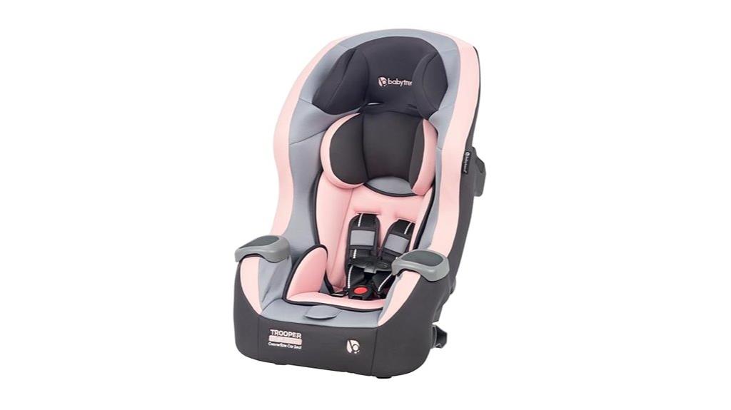 pink baby car seat