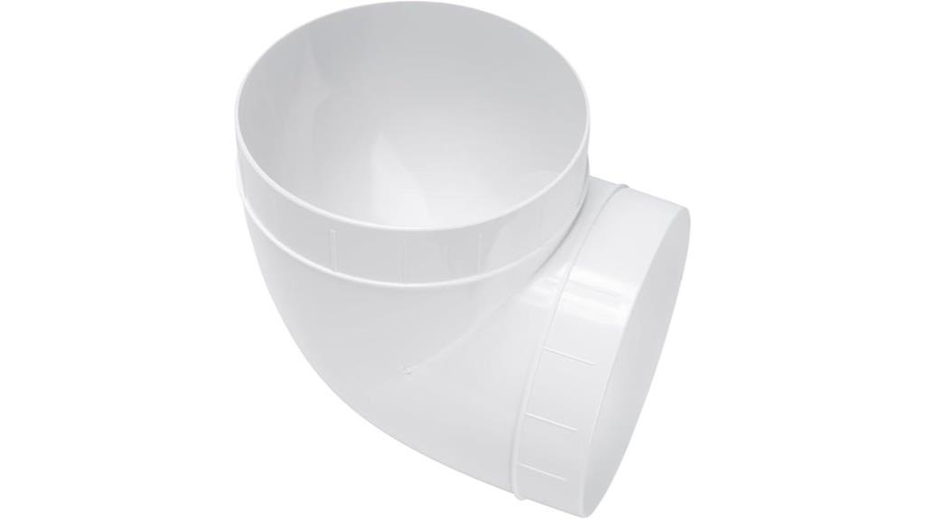 plastic 6 inch duct connector