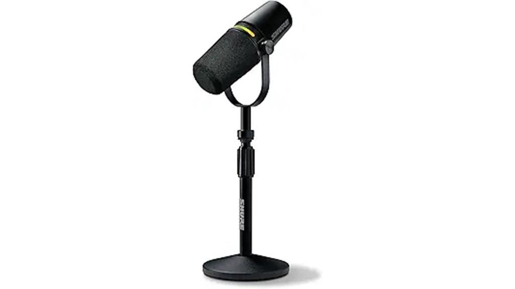 podcast microphone with stand