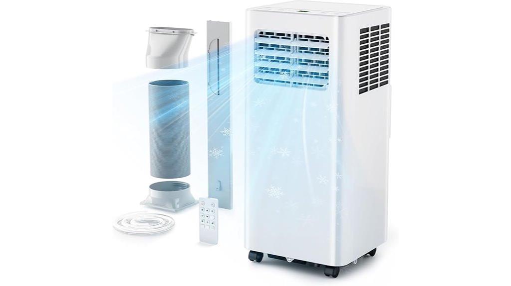 portable 8000 btu ac