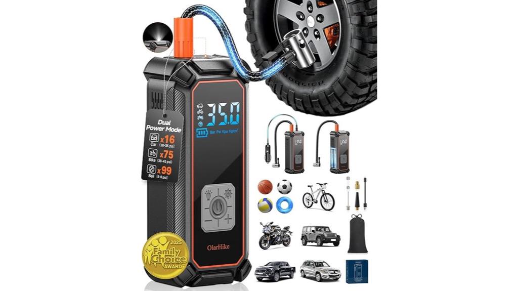 portable cordless air compressor