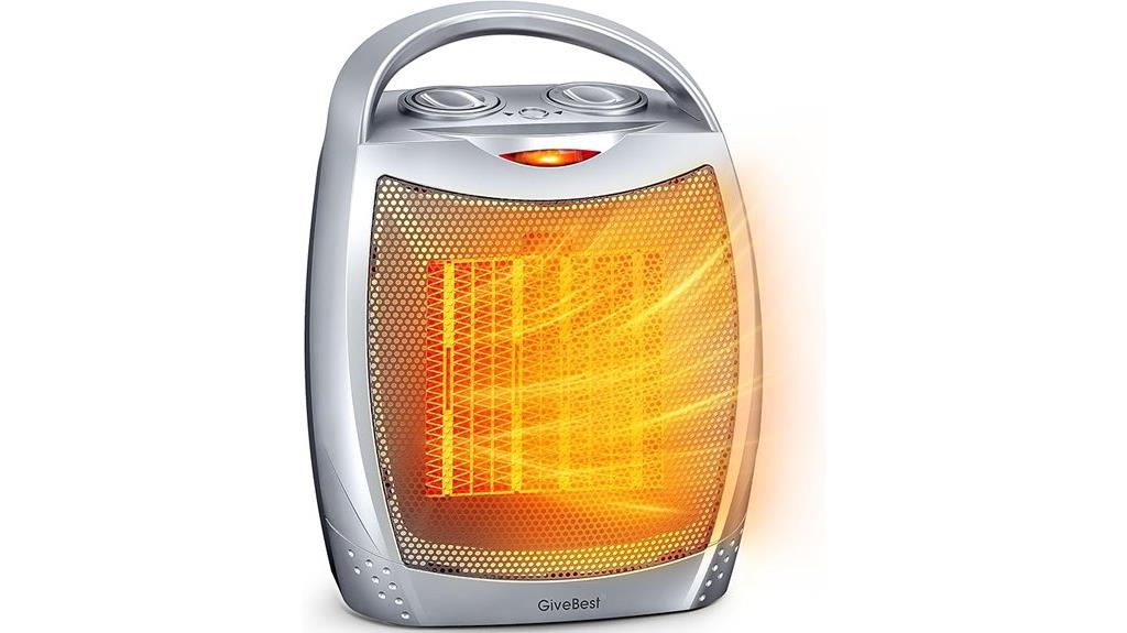 portable heater with thermostat