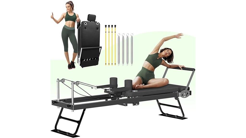 portable home pilates reformer