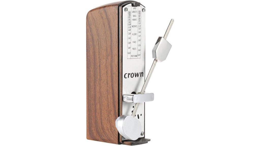 portable mechanical musical metronome