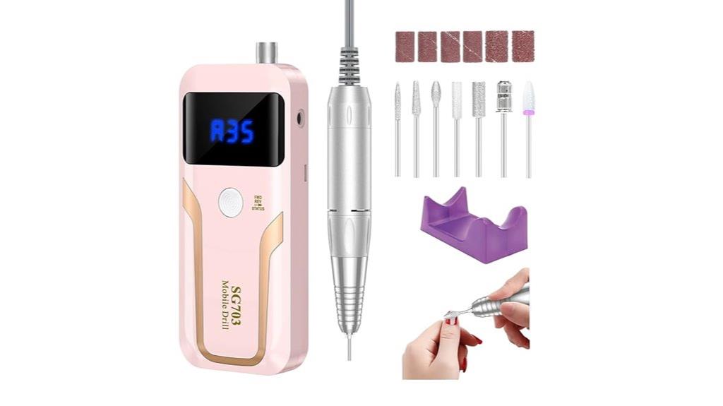 portable nail drill kit