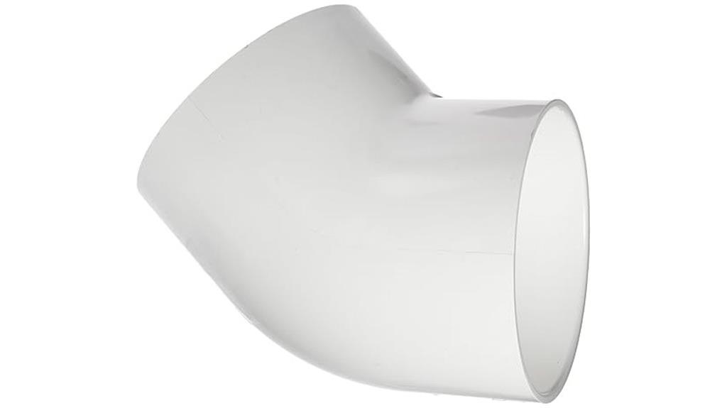 pvc 45 elbow fitting