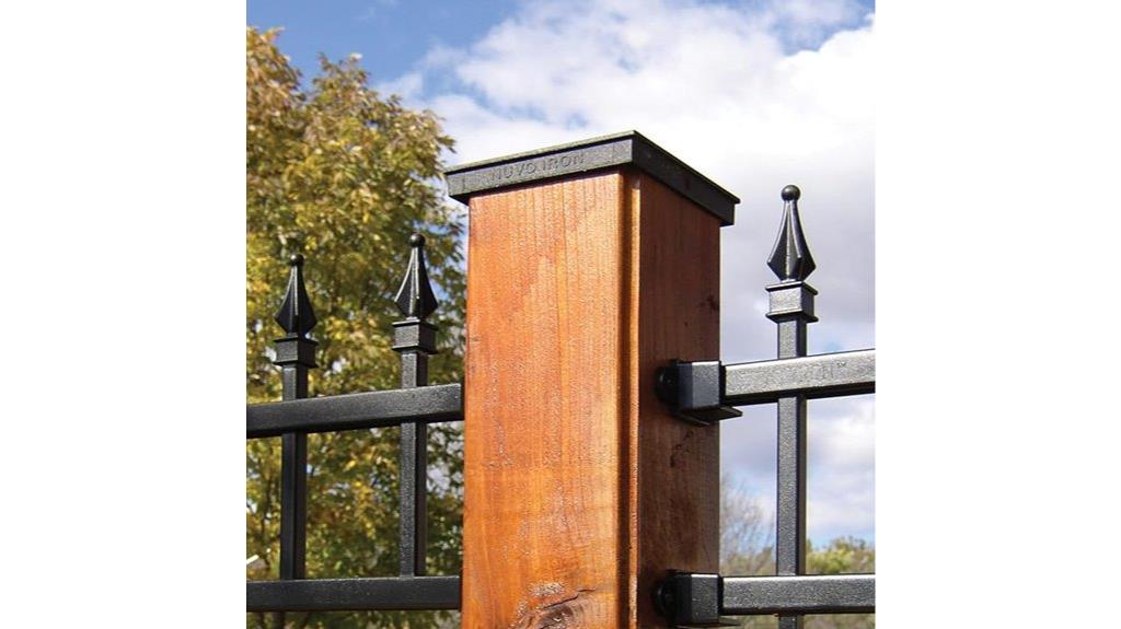 pyramid post with lumber