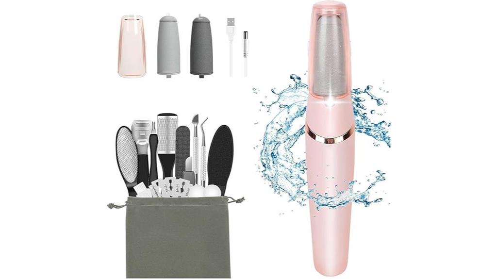 rechargeable 12 in 1 foot pedicure