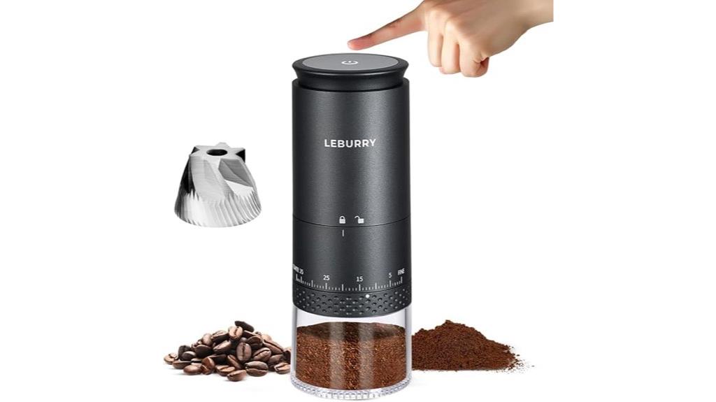 rechargeable portable coffee grinder