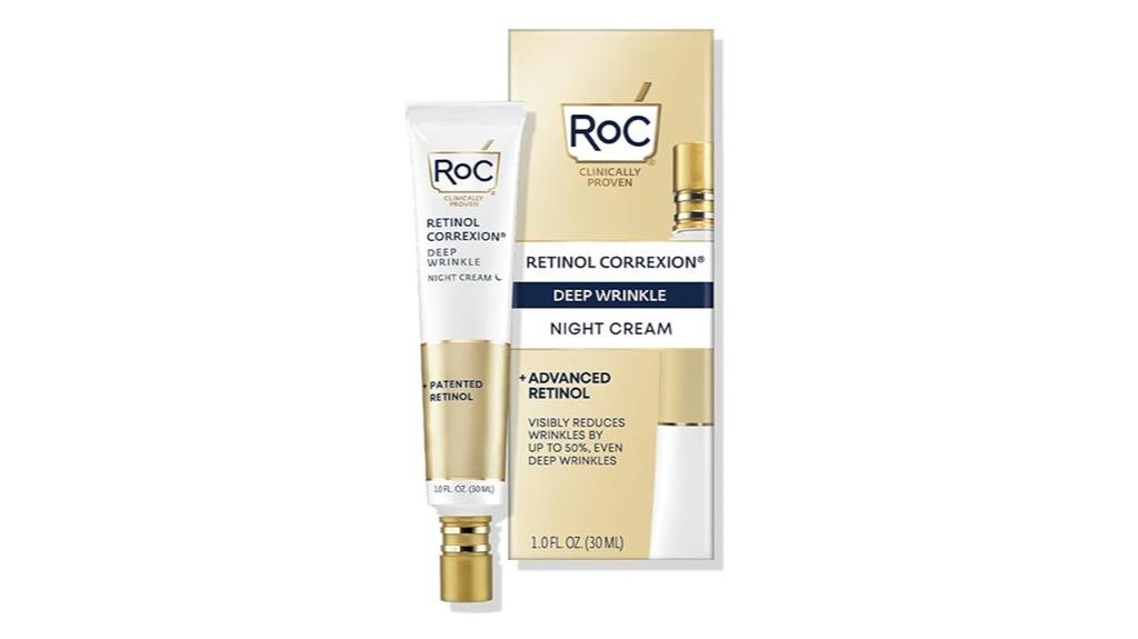 retinol anti aging night cream
