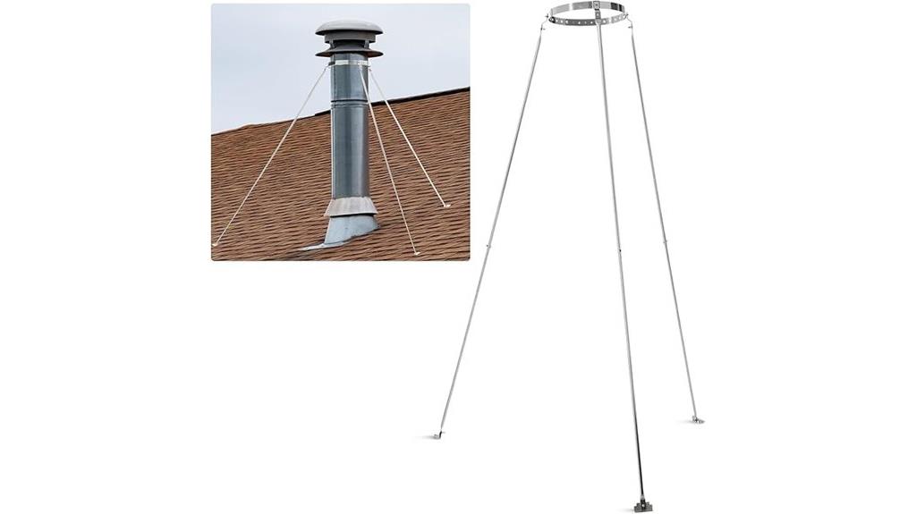 roof chimney support bracket