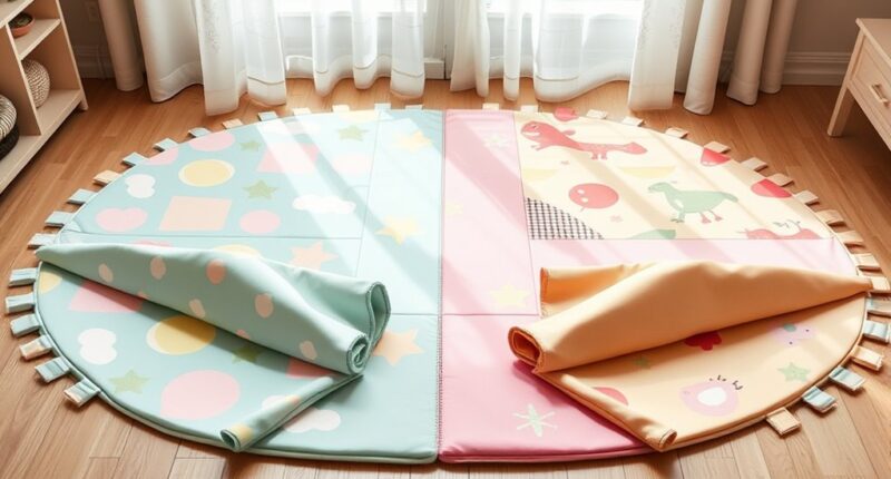 safe stylish foldable mats