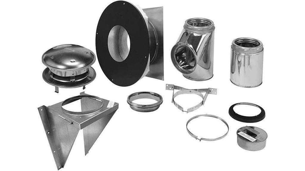 selkirk stove wall kit