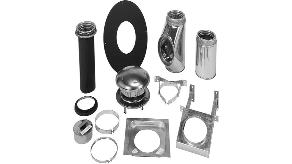 selkirk wall stove kit