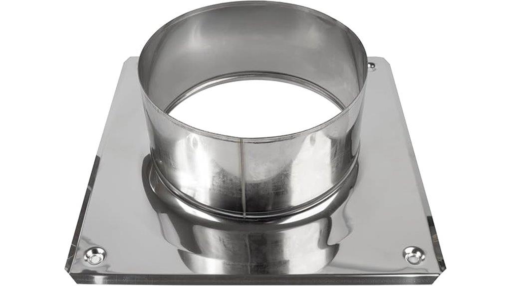 six inch stainless chimney top