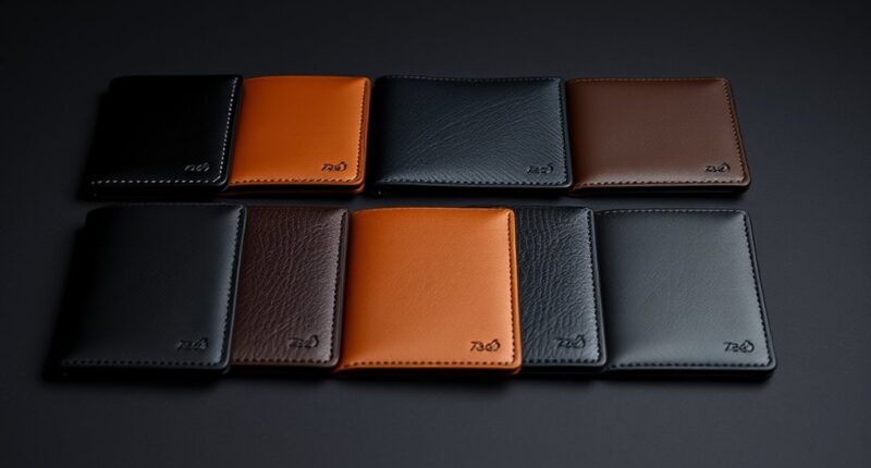 slim minimalist men s wallets