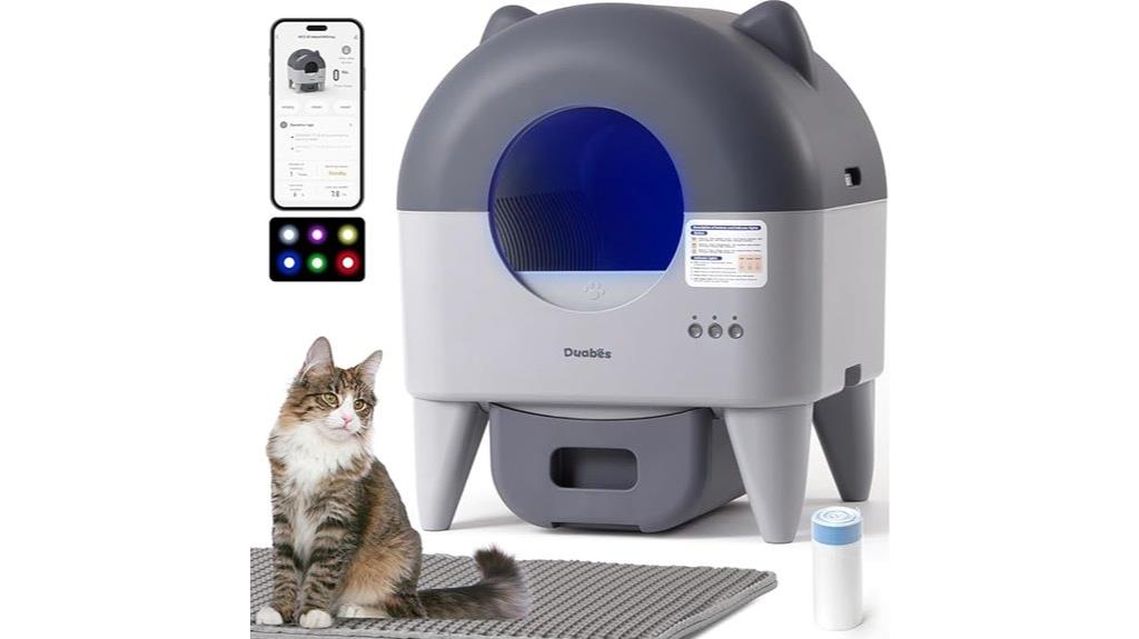 smart sensor automatic litter box