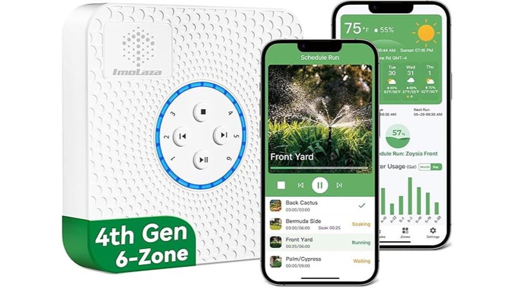 smart sprinkler controller device
