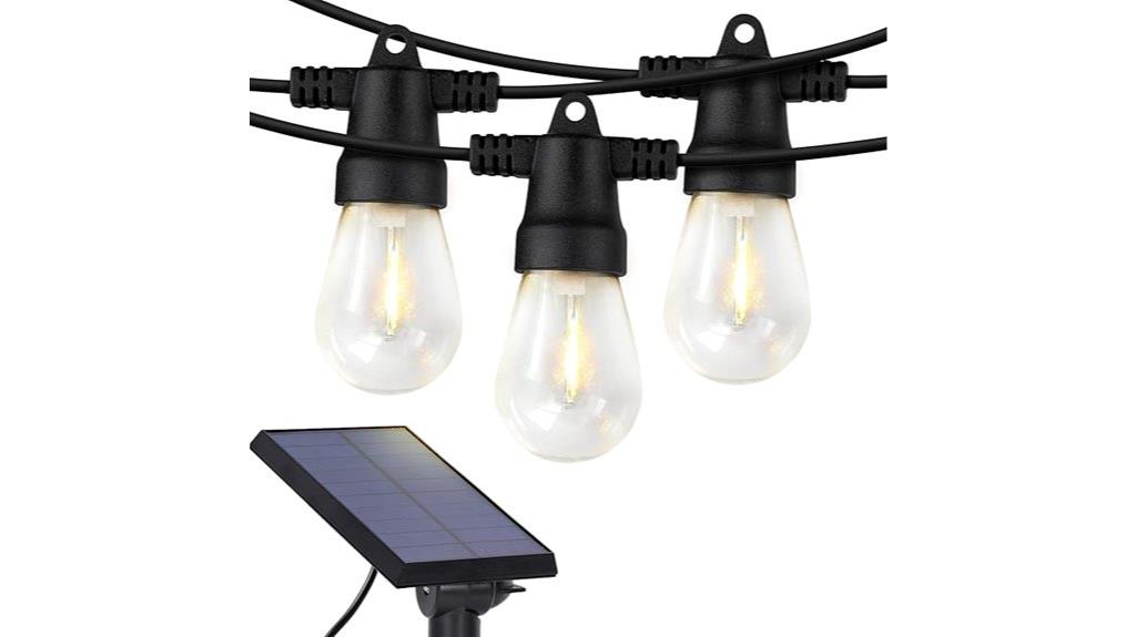 solar waterproof outdoor lighting