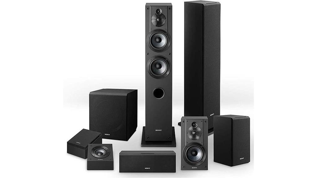 sony 8 speaker audio system