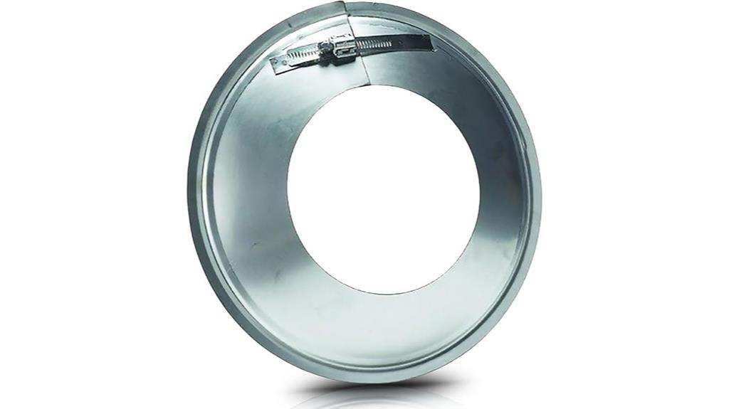 stainless steel chimney collar