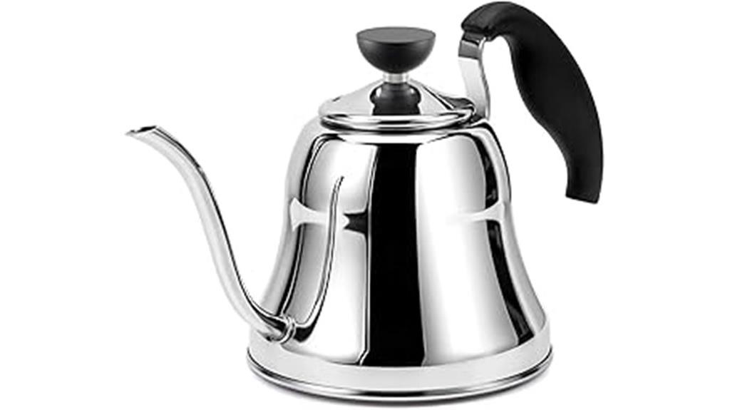 stainless steel flow control kettle