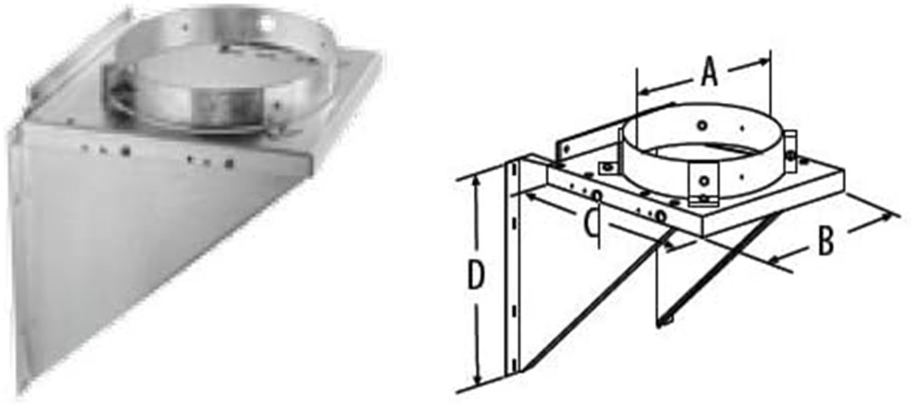 stainless steel tee support