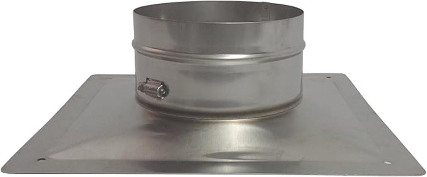 stainless steel top plate