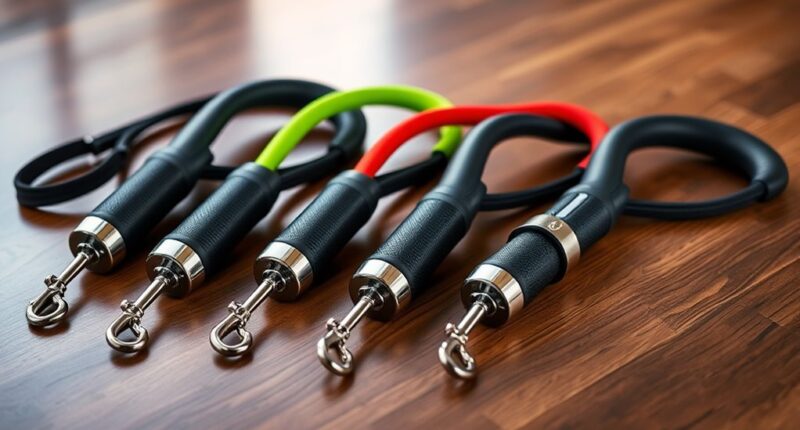 strong durable retractable leashes