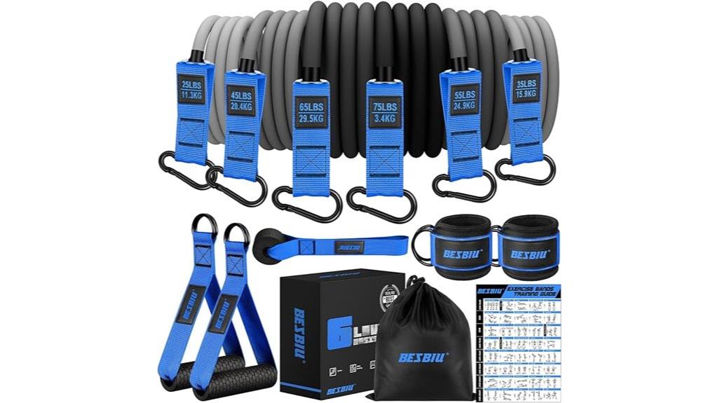 strong elastic exercise bands