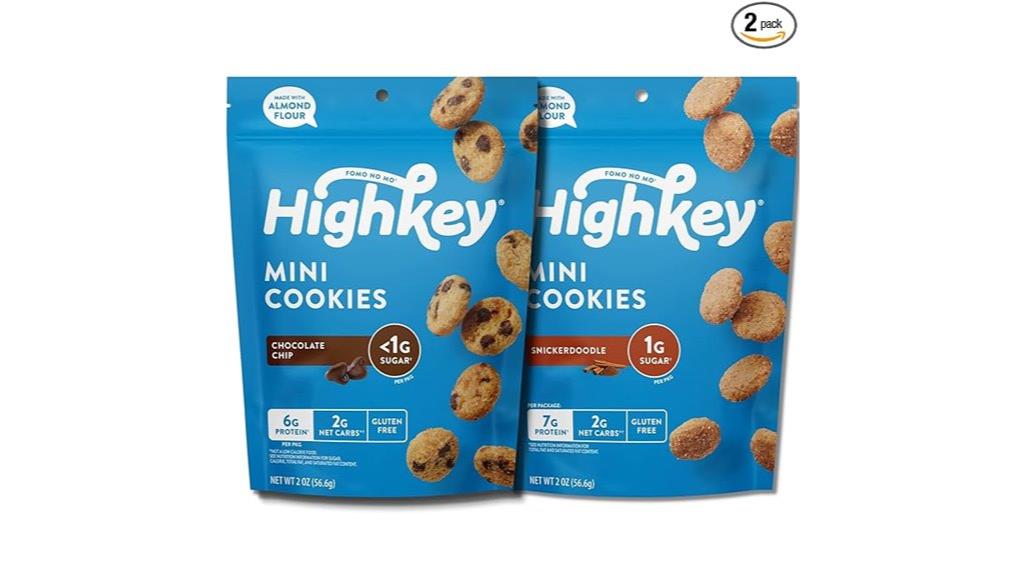 sugar free cookie duo