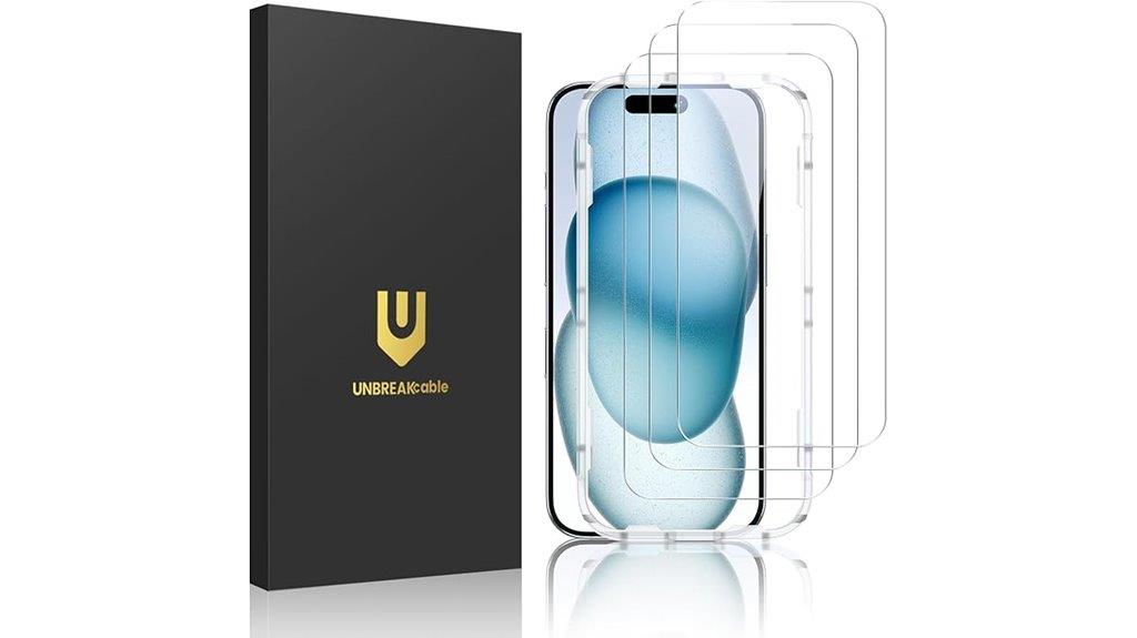 three pack screen protectors